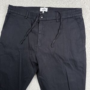 Wills Mens Chino Flat Front Casual Pants Size 36x34 Blue